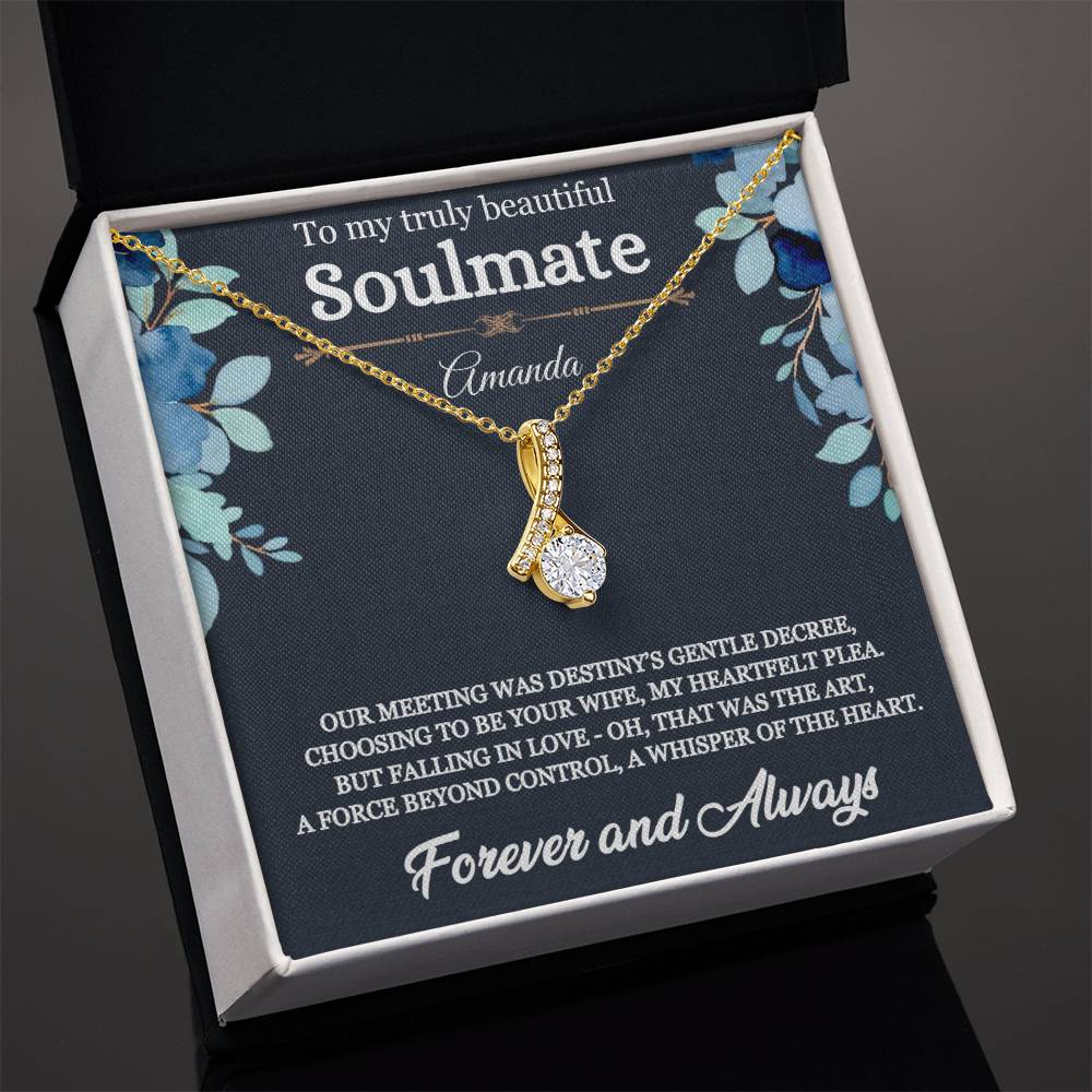 Gift For Soulmate - Alluring Beauty Necklace - A Force Beyond Control
